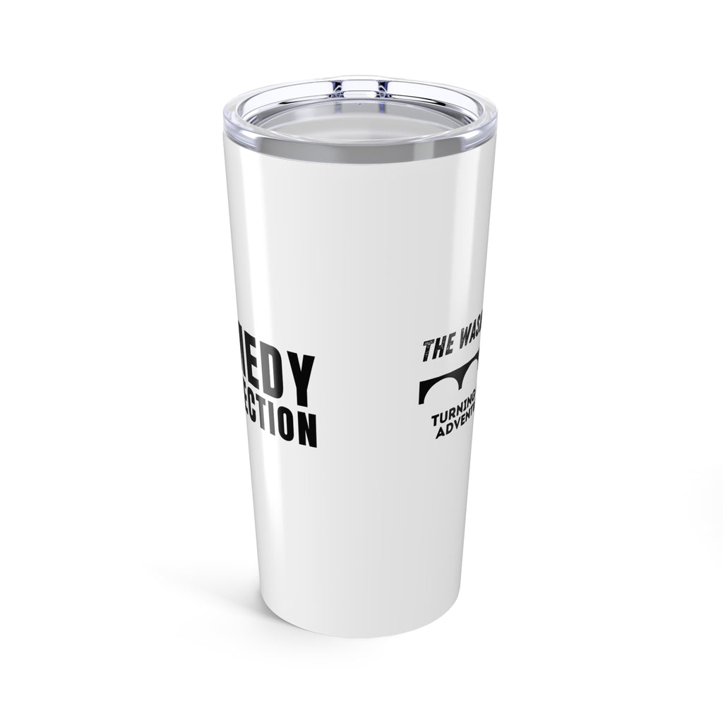 Satire Tumbler — "The Washington Bridge: Turning commutes into adventures since 2023!"