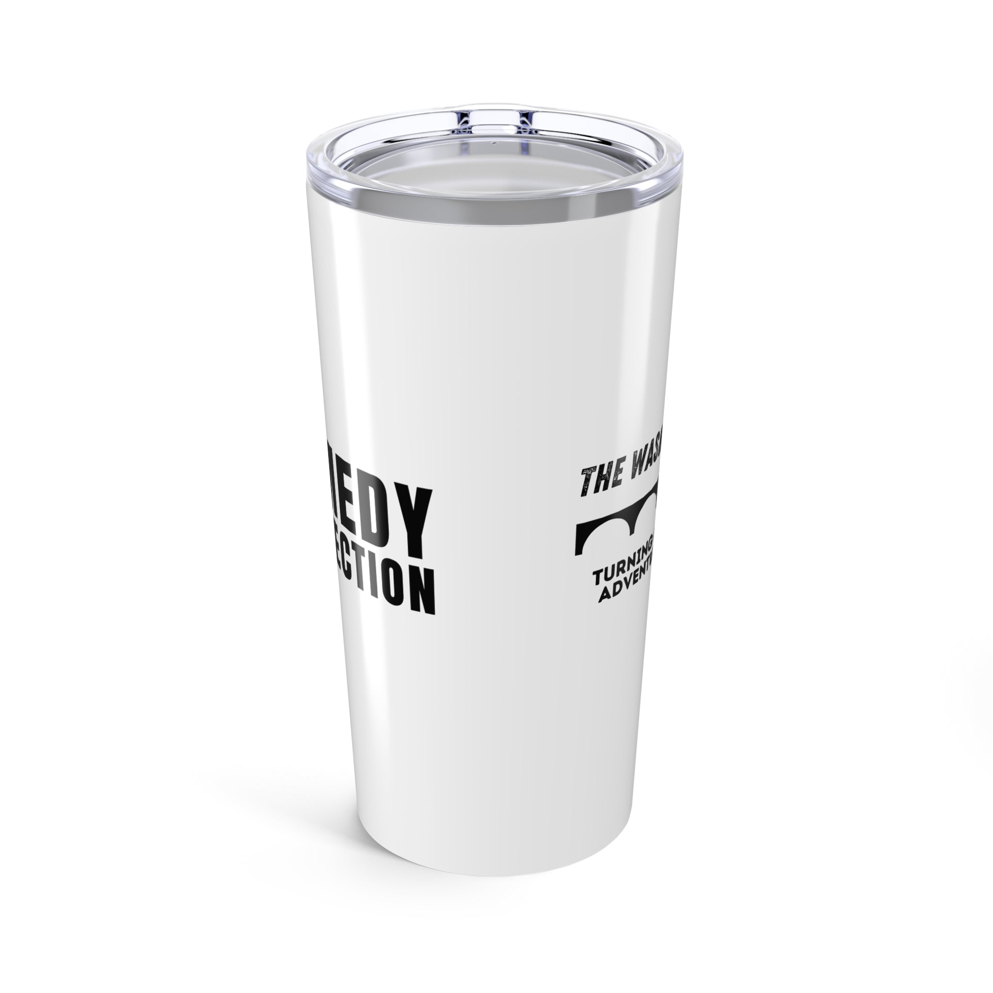 Satire Tumbler — "The Washington Bridge: Turning commutes into adventures since 2023!"