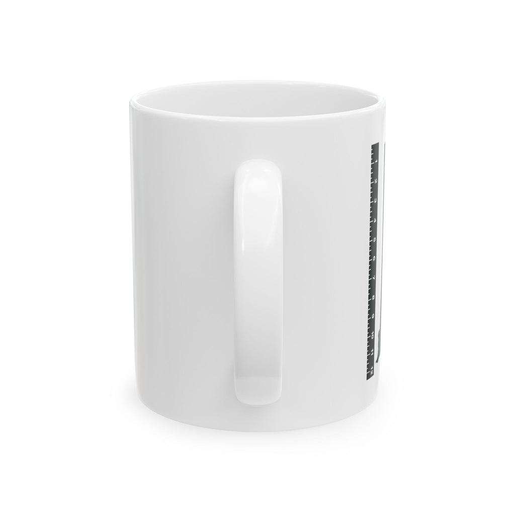 Size Isn't Everything! Rhode Island Silhouette Ceramic Mug (11oz, 15oz)