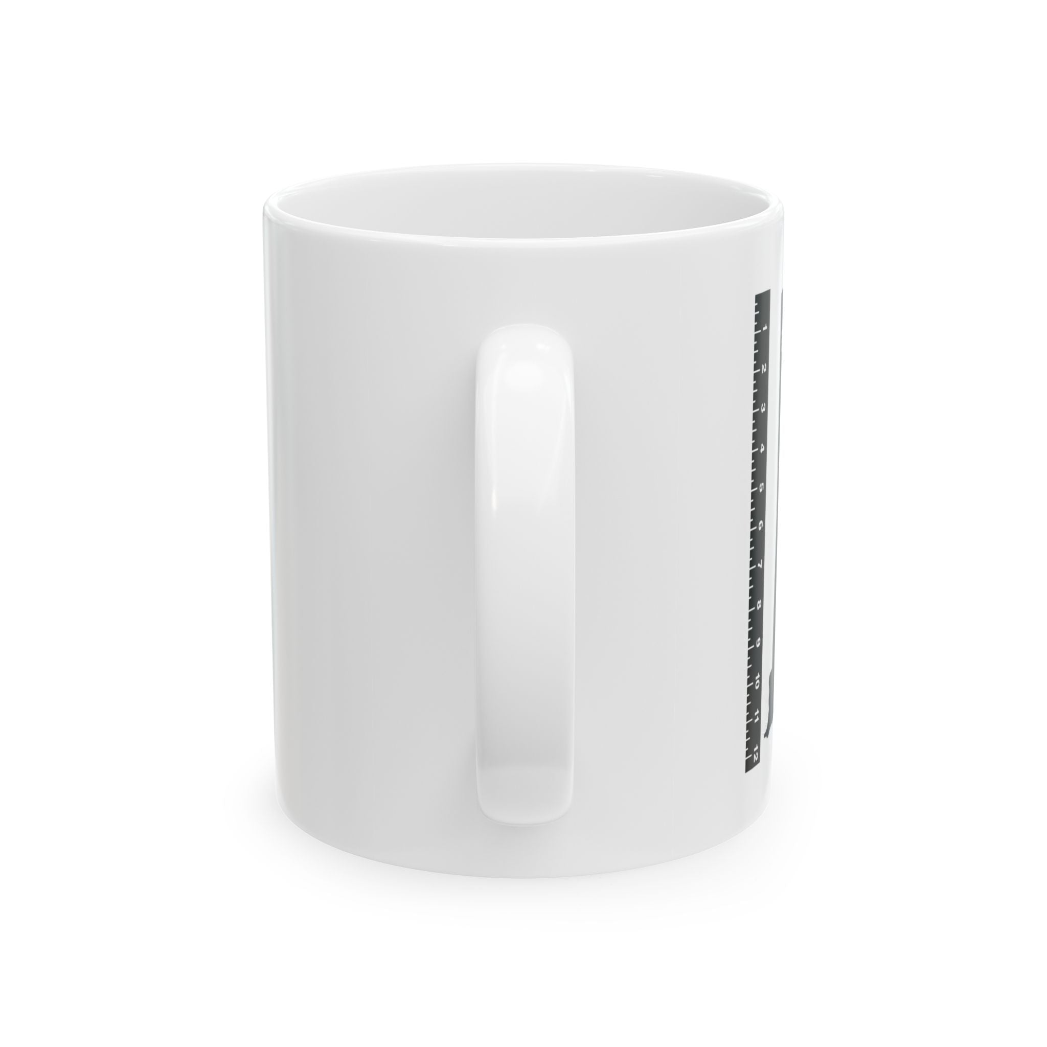 Size Isn't Everything! Rhode Island Silhouette Ceramic Mug (11oz, 15oz)