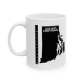 Size Isn't Everything! Rhode Island Silhouette Ceramic Mug (11oz, 15oz)